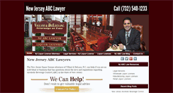 Desktop Screenshot of njabclawyer.com